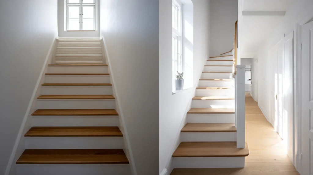 RENOVERING AF TRAPPE