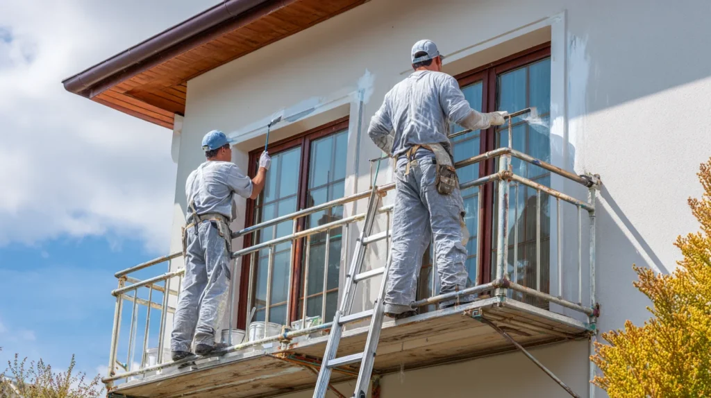 Maling af facade: pris & Info » guide til facademaling