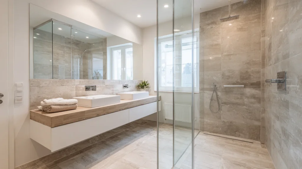 Nyt badeværelse Pris: Hvad koster nybyg pr. m2