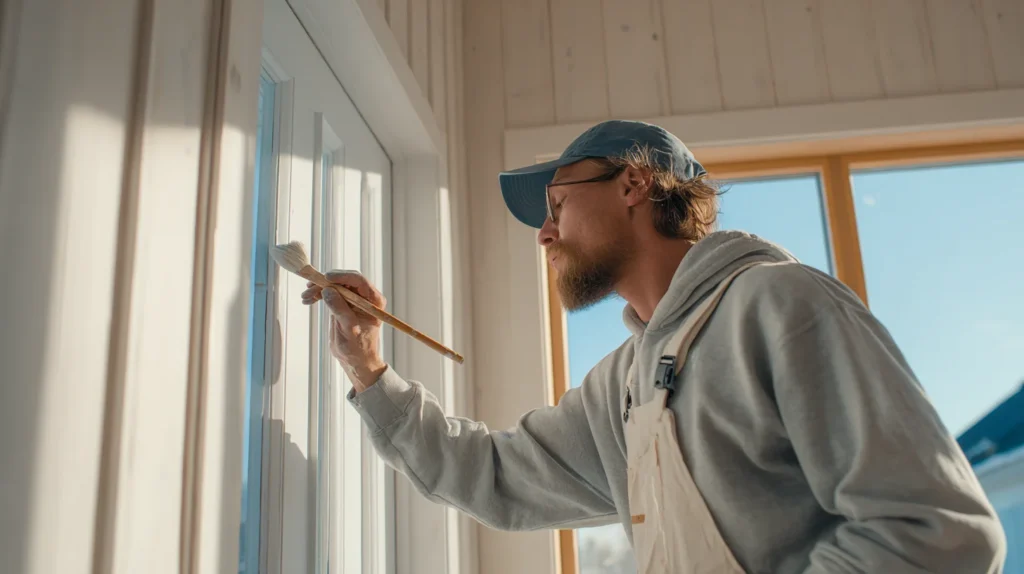 Maling af døre og dørkarme - Pris (Inkl. DIY Guide)